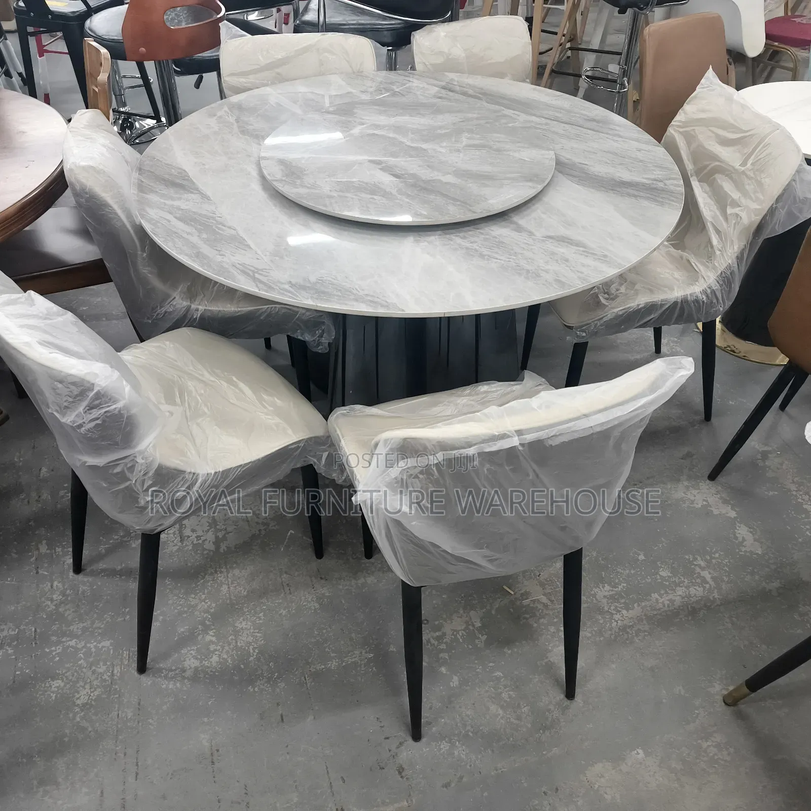 Modern Round Dining Set (Cz-Tf11-187)