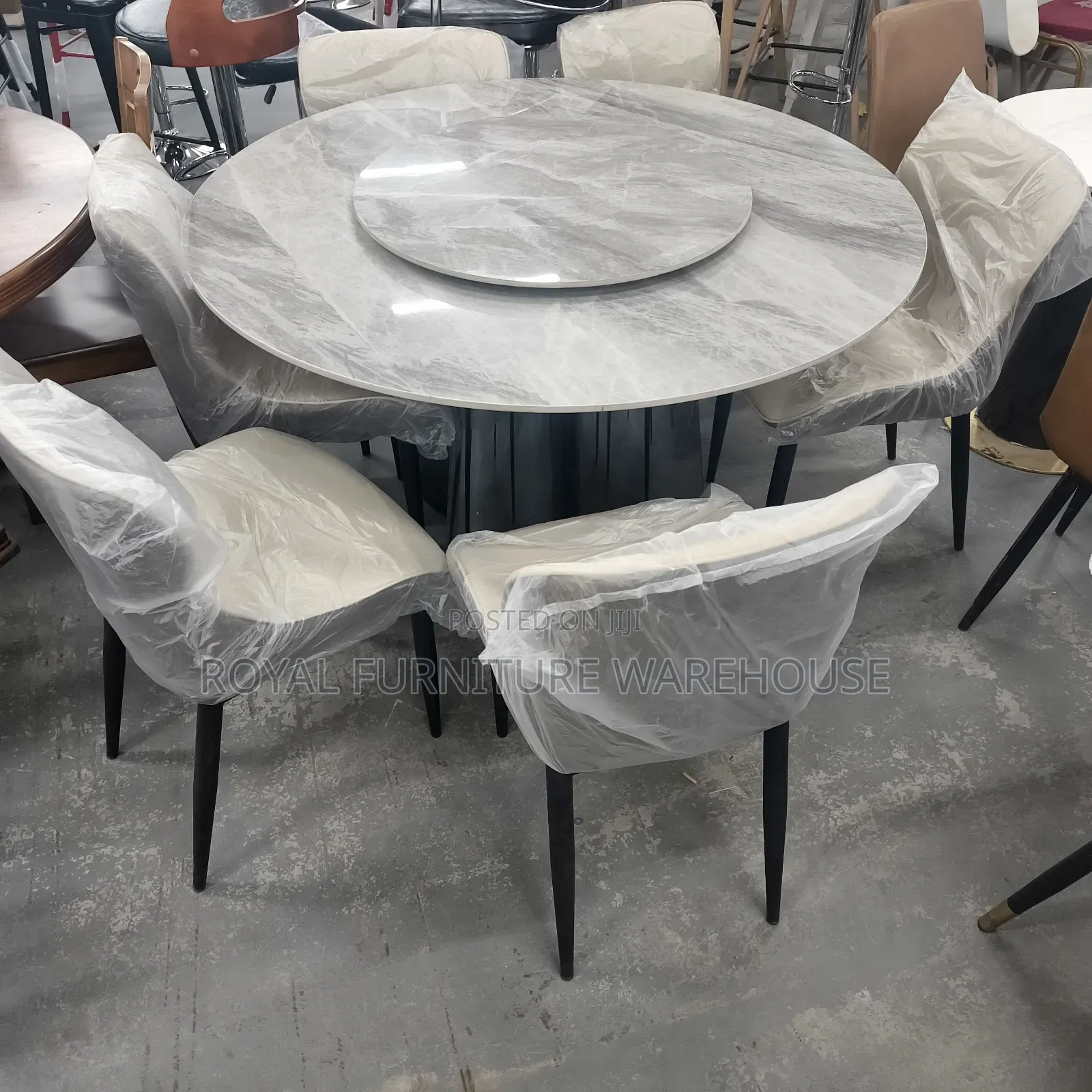 Modern Round Dining Set (Cz-Tf11-187)