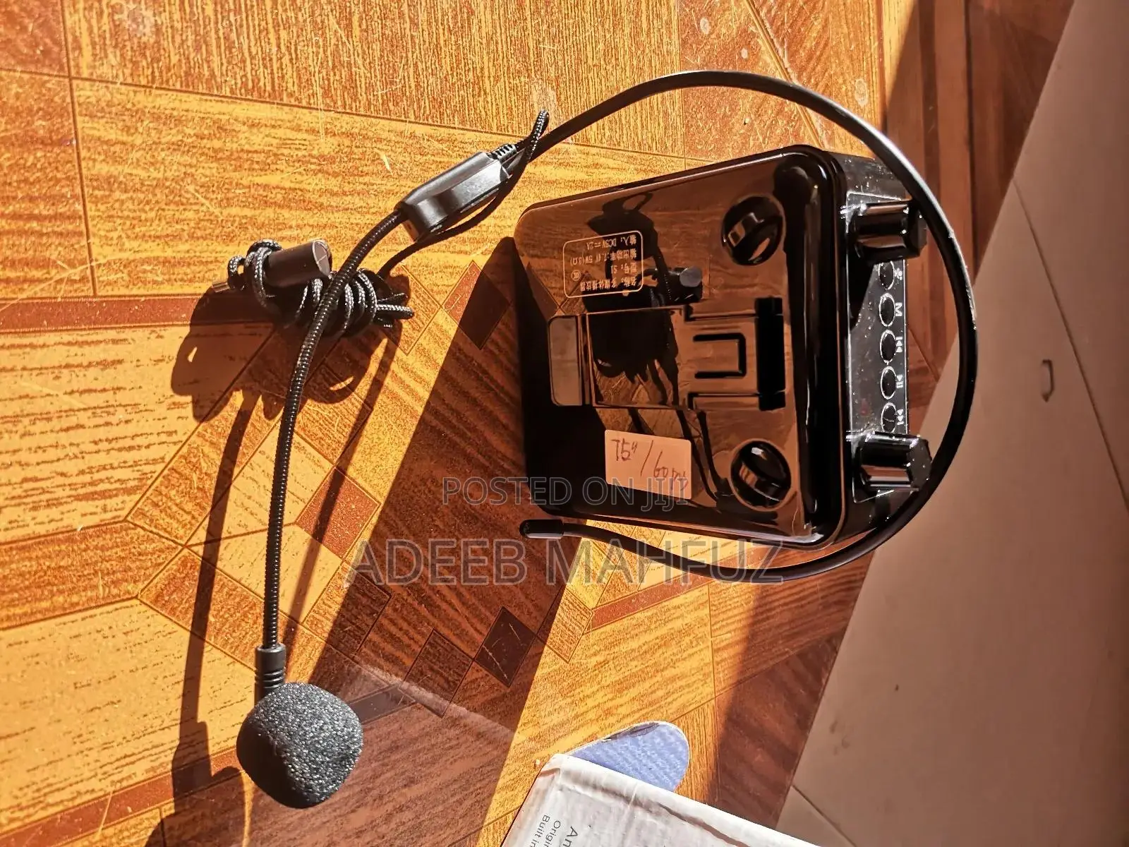 Portable Voice Amplifier With Bluetooth Usb