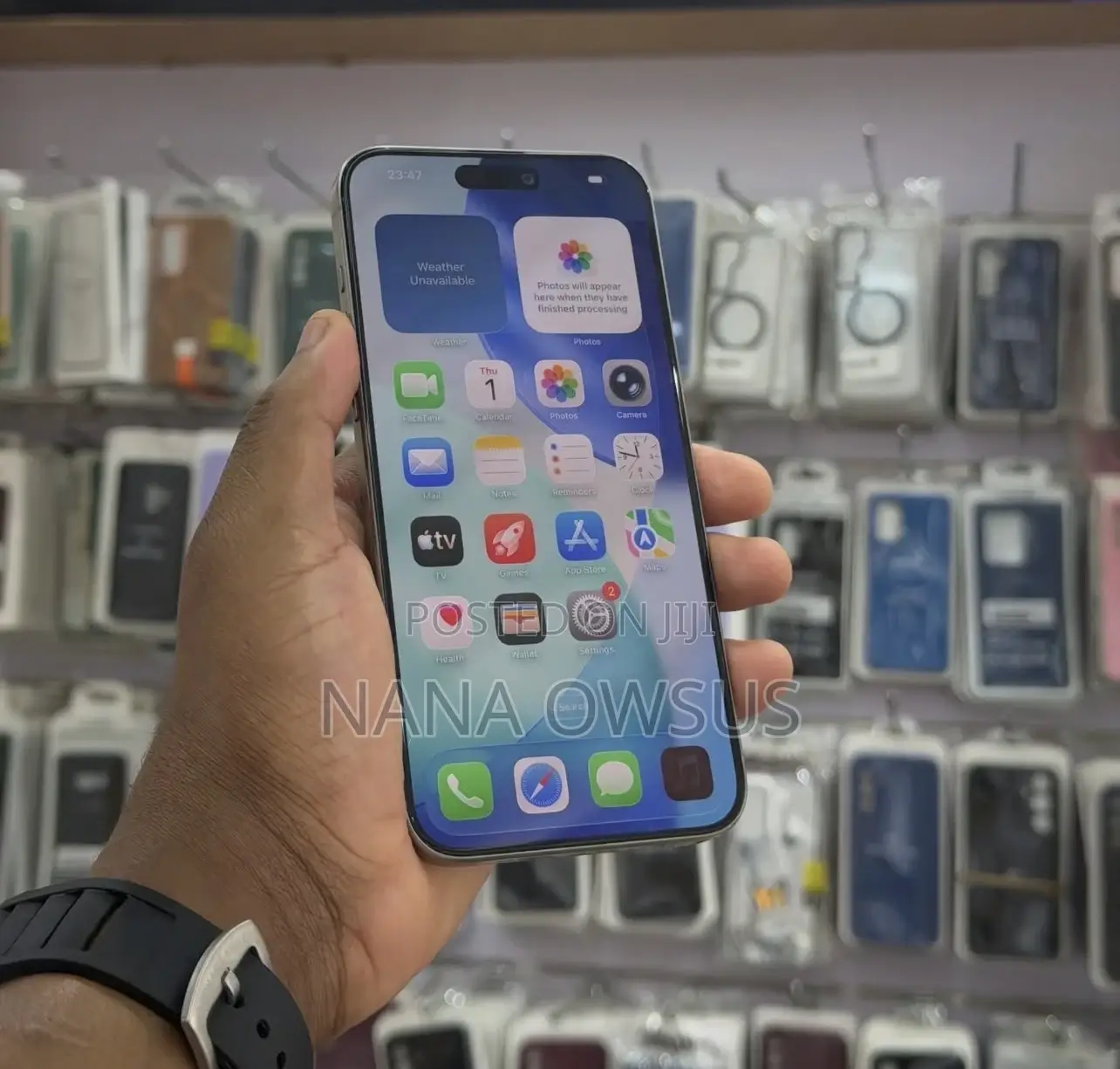 Apple iPhone 15 Pro Max 256 GB Silver