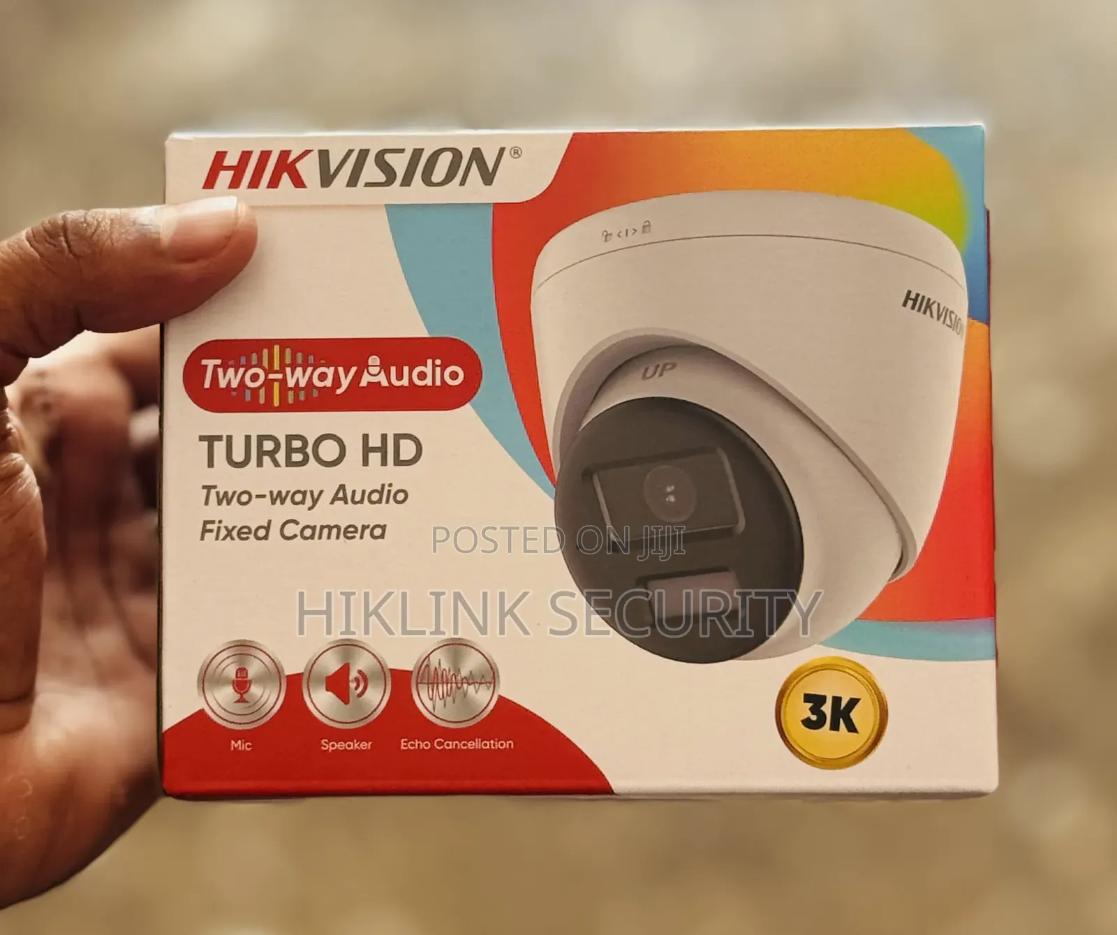 Hikvision Dome Camera Tow Way Audio 78kot-LTS