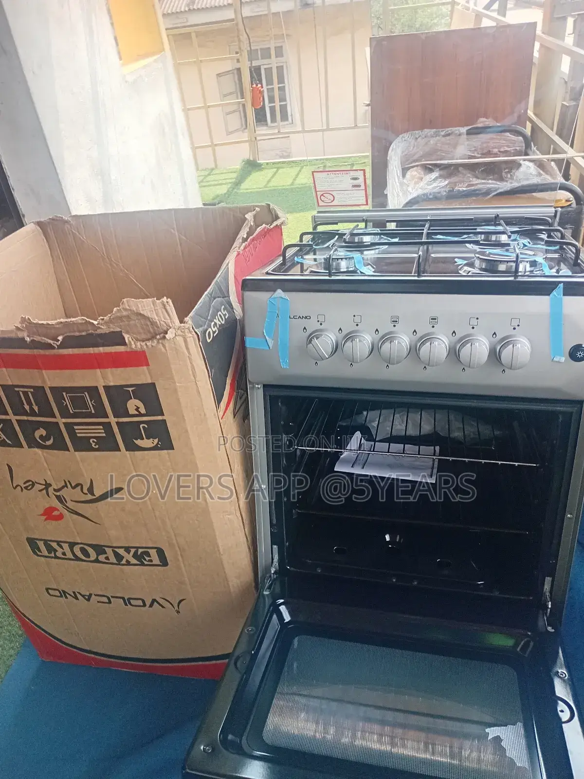 Twin Power Volcano 50/50 Burner