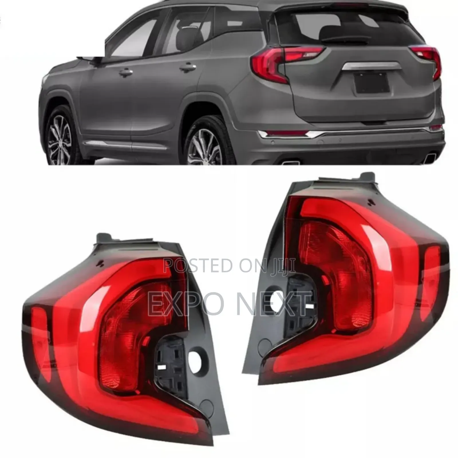 2018-2021 GMC Terrain Sl/Sle/SLT Outer Led Halogen Tail Light Pair
