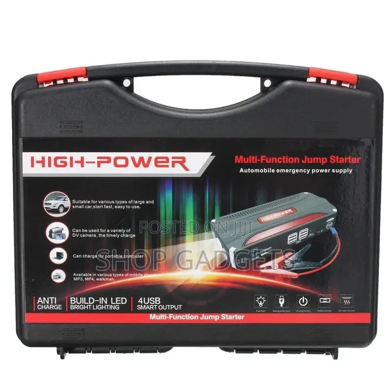 3-in-1 Jump Starter, Power Bank Tire Inflator