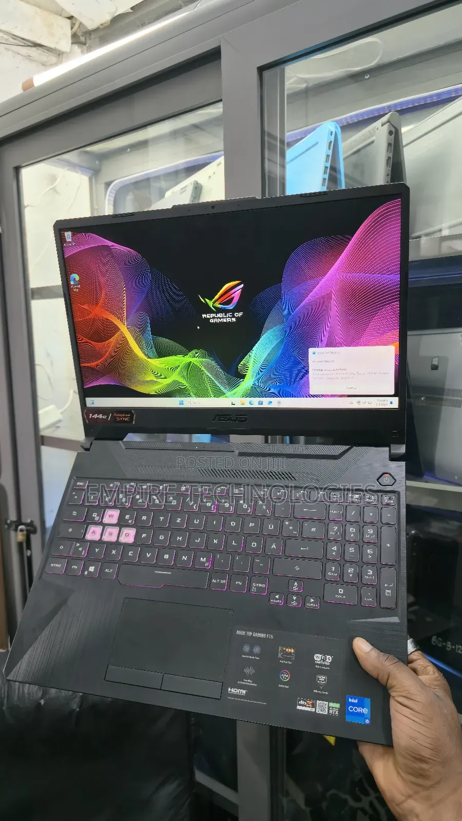 Laptop Asus TUF Gaming A15 16GB Intel Core i5 SSD 500GB