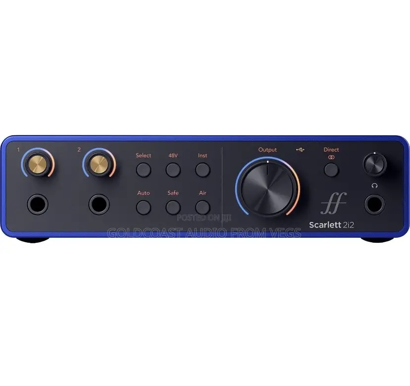 Focusrite Scarlett 2i2 Interface (4th Gen, 25th Anniversary Edition)