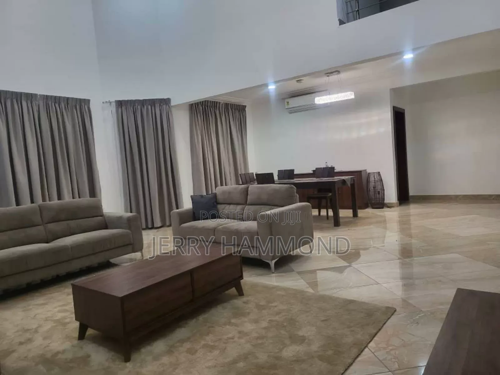 Furnished 5bdrm House in Airport Residential for rent
