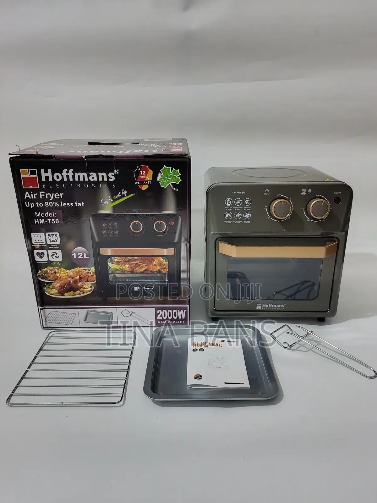 Hoffmans 12litres Airfryer