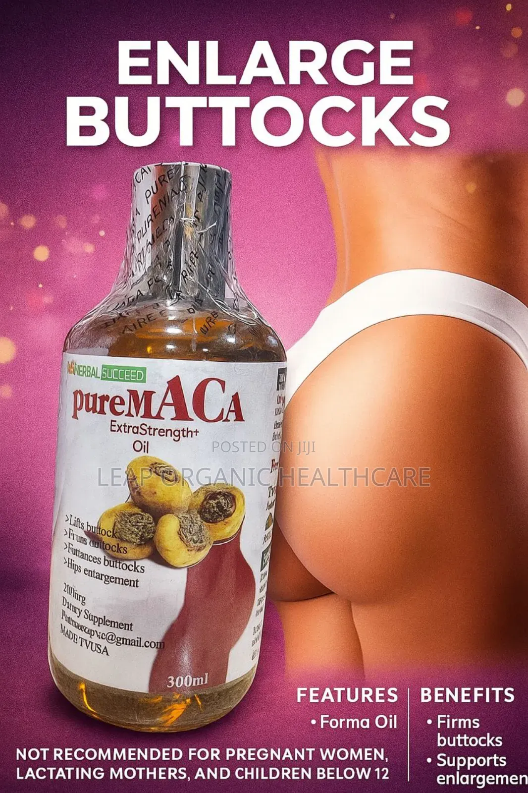 Hips And Butt Enlargement Oil
