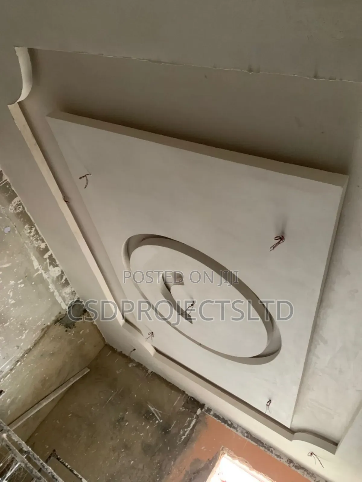 Pop Ceiling Painting,Wall Skimming,Tv Stand Design