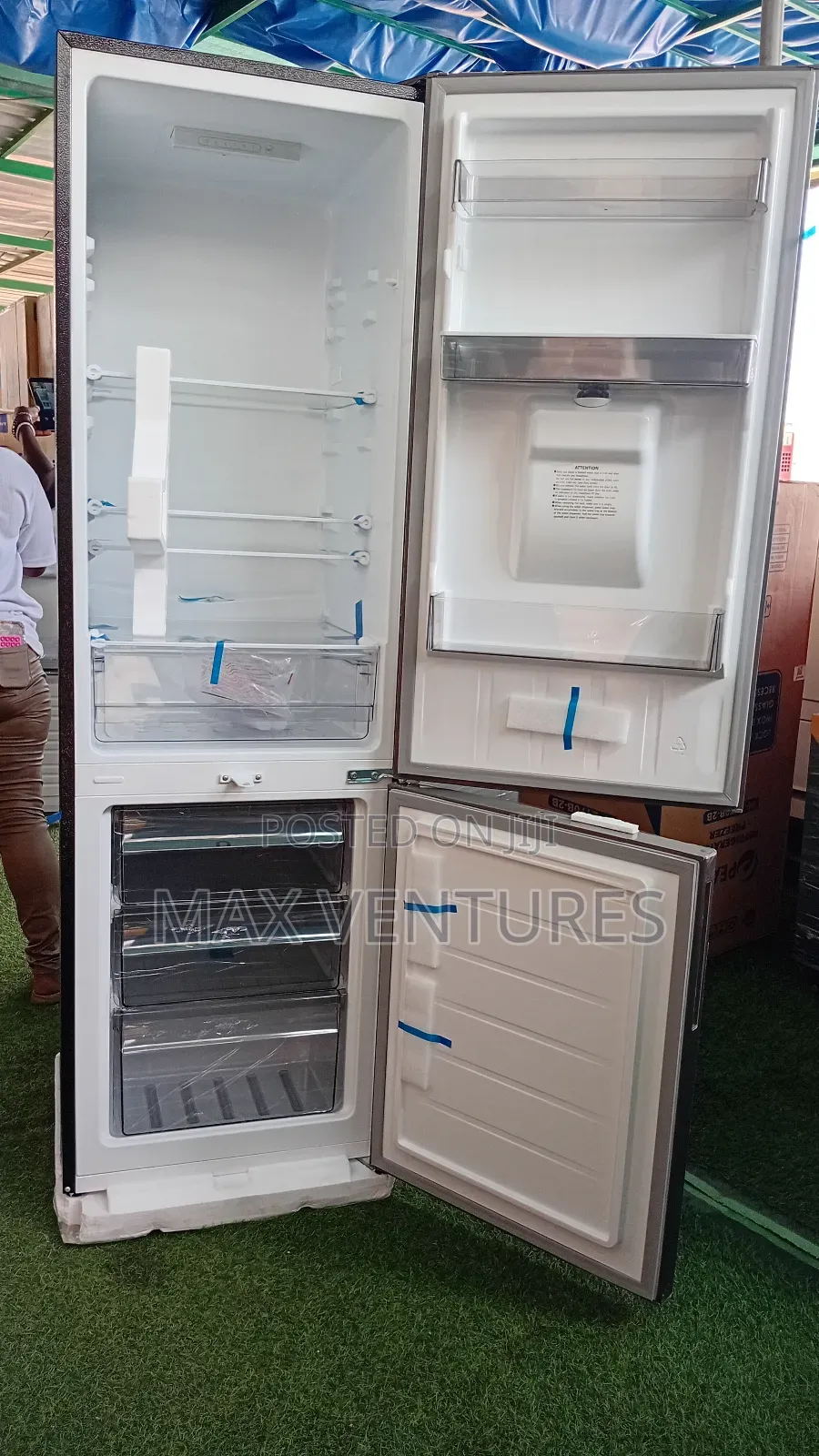 262l Pearl Family Size Luxury Fridge 262 Litres Bottom Freezer Pearl