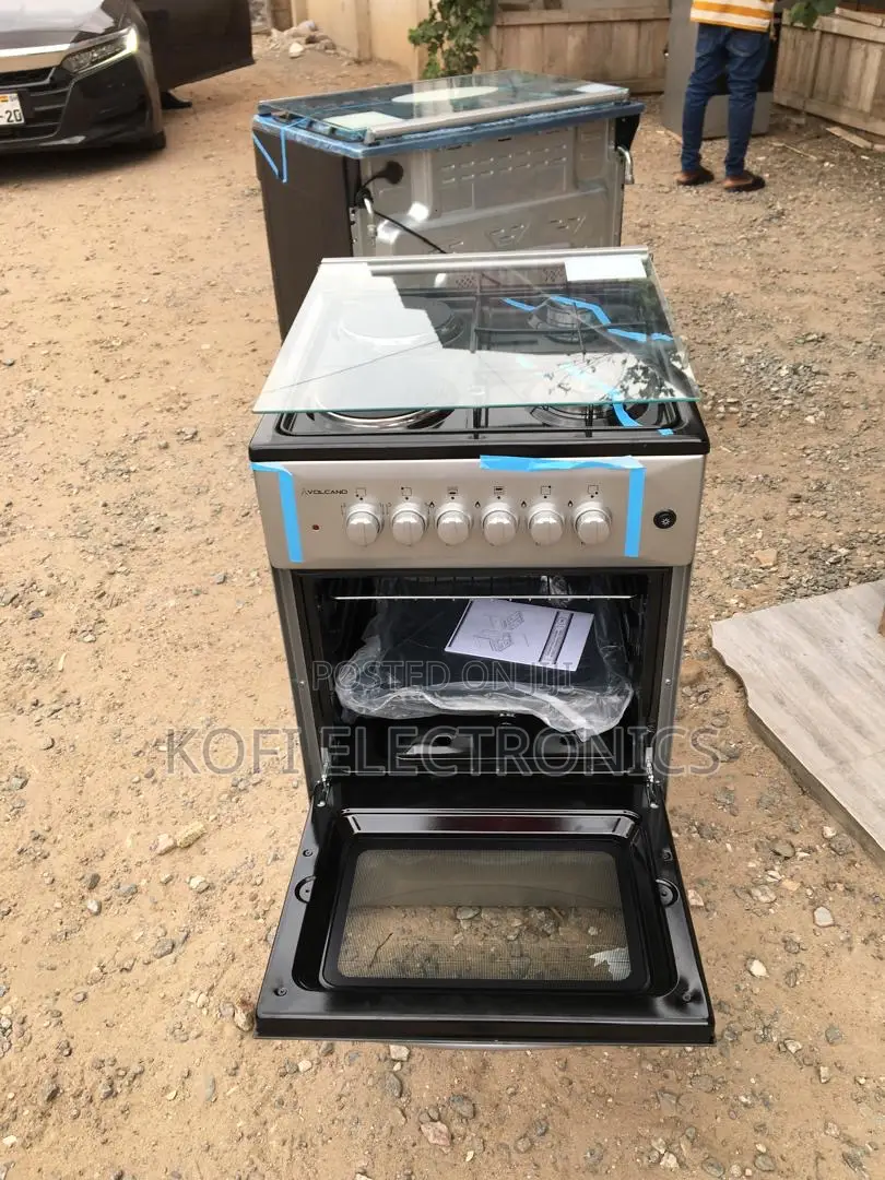 Dual-Fuel 4-Burner Cooker Reliable Efficient