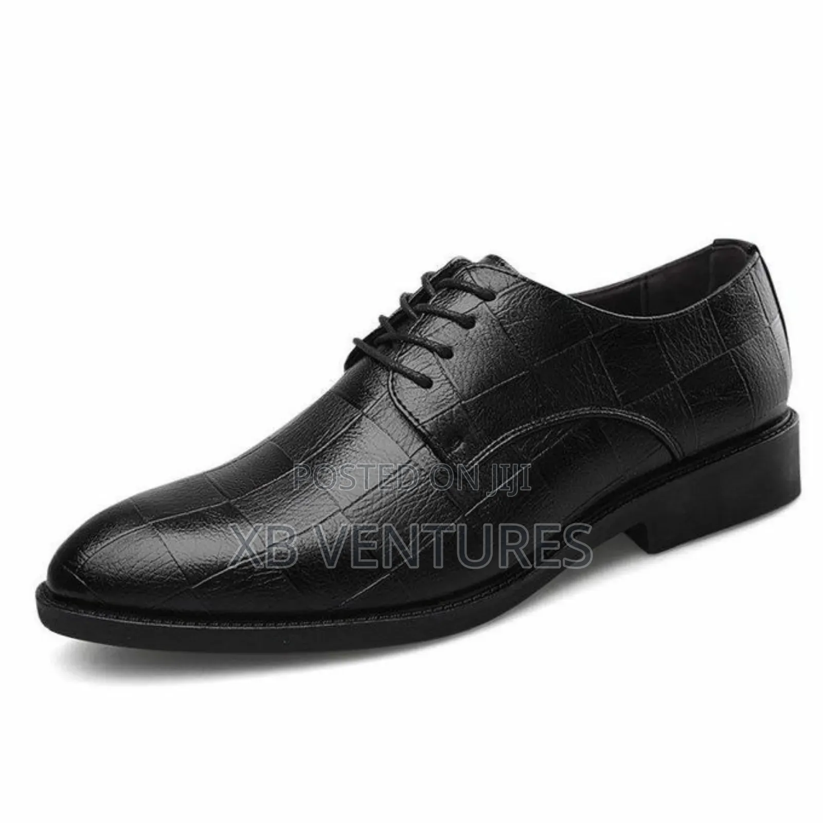 Lace-Up Dress Shoes for Business or Wedding Suit - Black