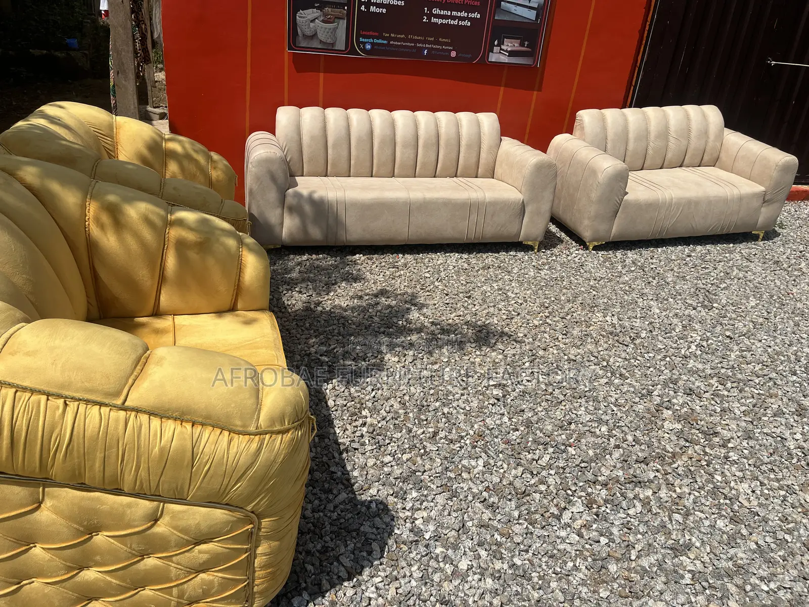 Set of Sofas From Our Factory