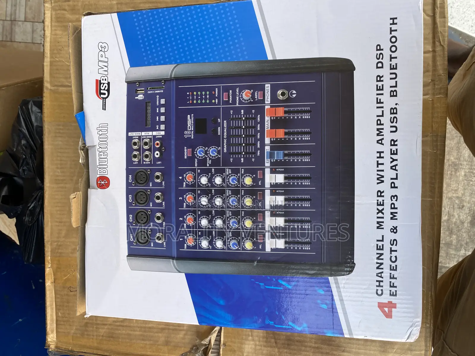 Yamaha Pmx402d Stereo Mixer