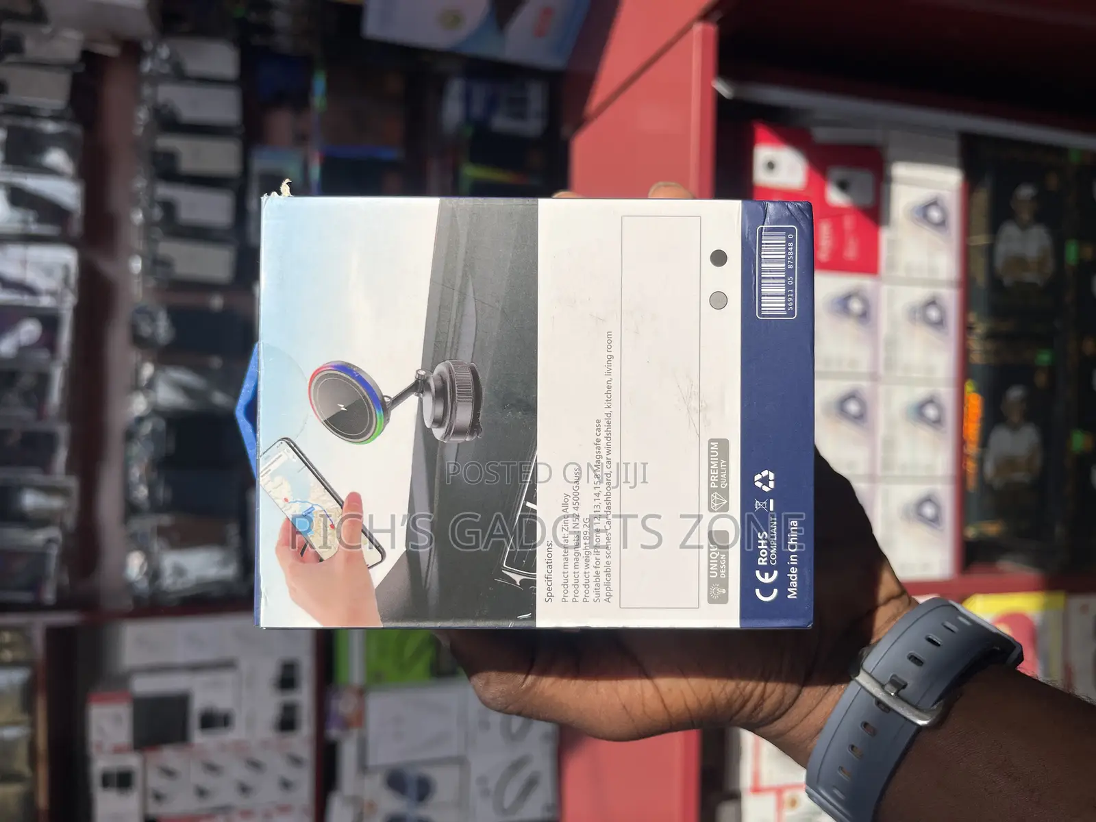 Dx92 Metal Bracket Magnetic Car Mount
