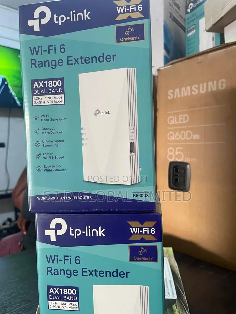 Upgrade To Next-gen Speed: Tp-link Ax1800 Wi-fi 6 Extender