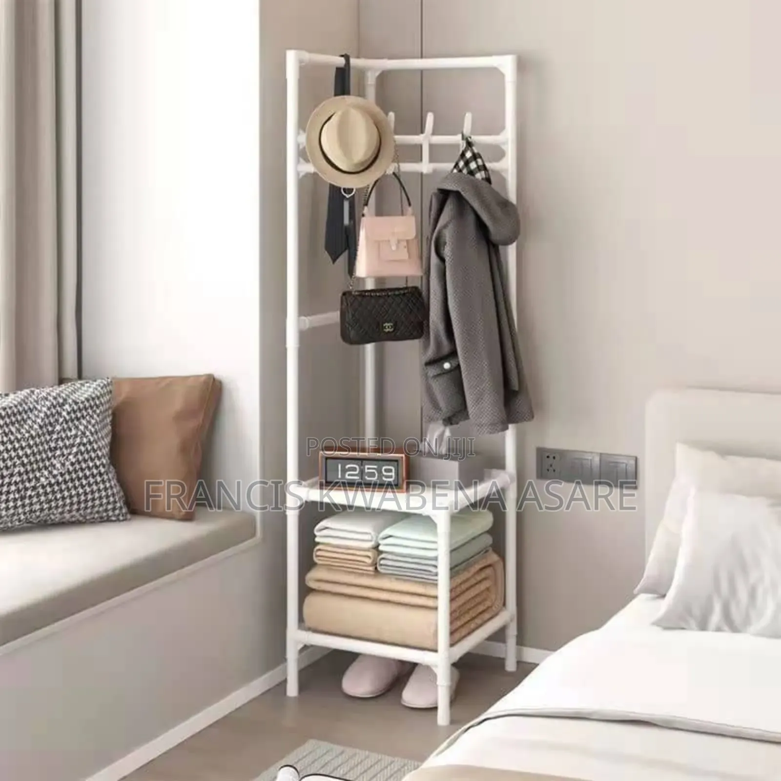 Bedroom Corner Rack