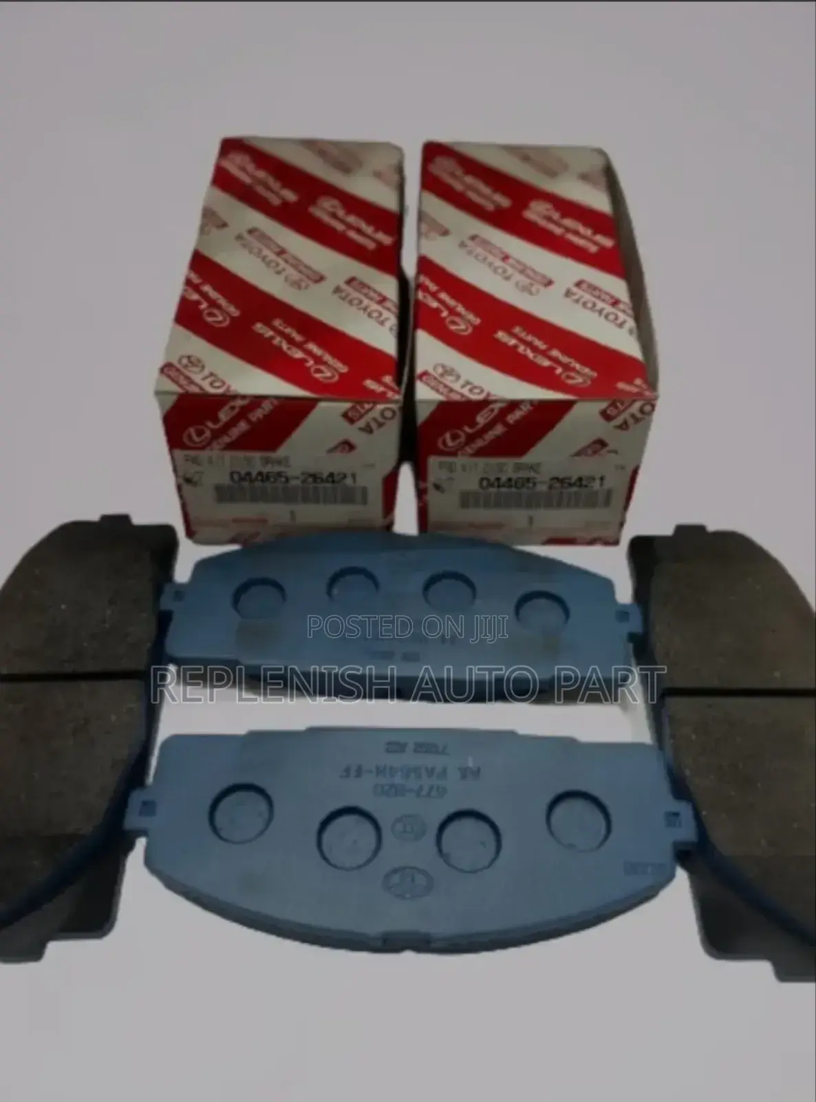 Original Brake Pads for Toyota Hiace, Hilux, Prado and Land Cruiser.
