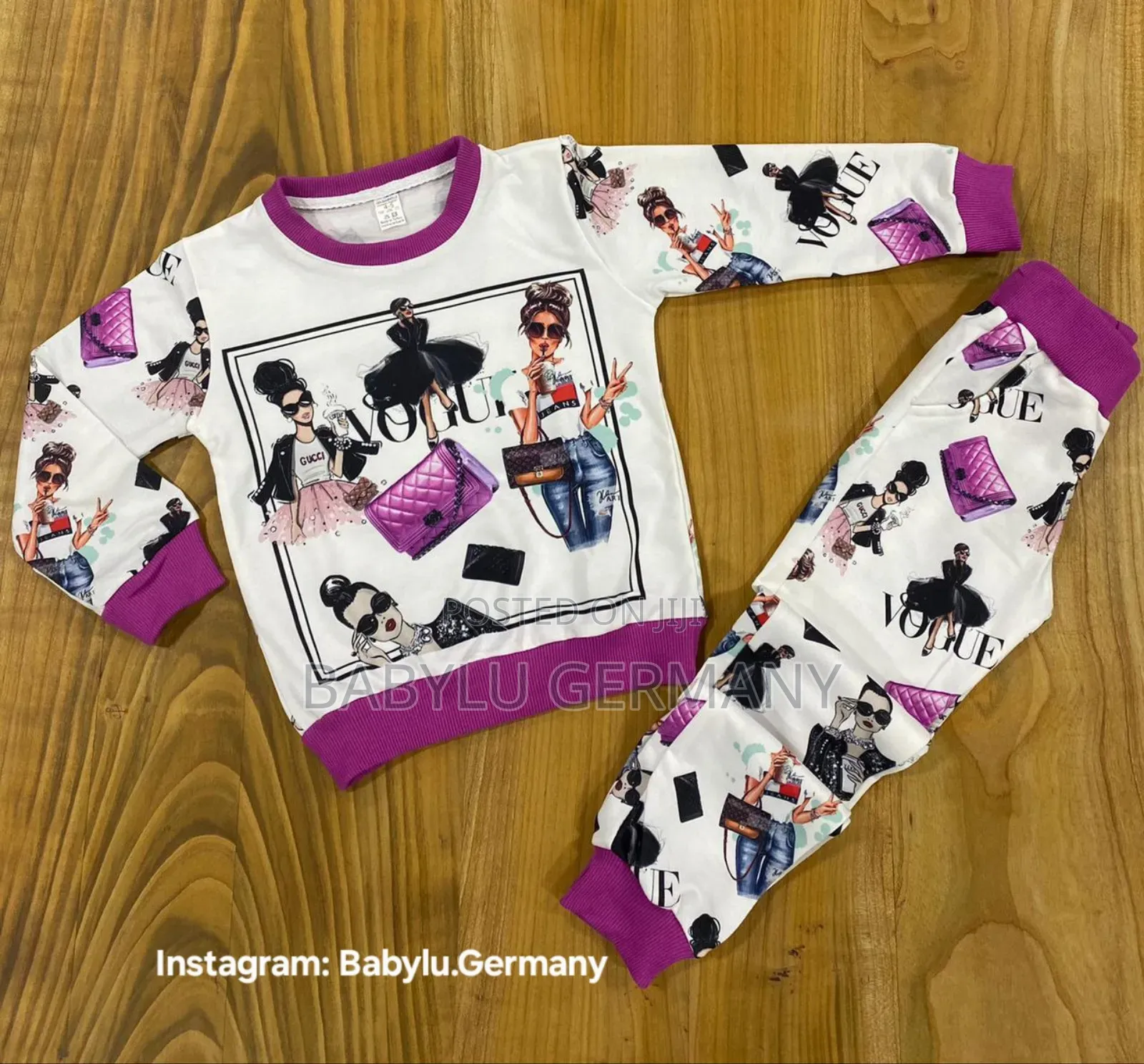 Turkey Imported Premium Jogger Set for Girls