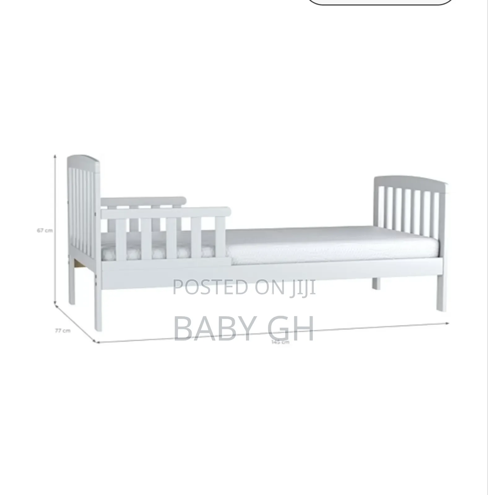 Toddler Kids Bed With Mattress