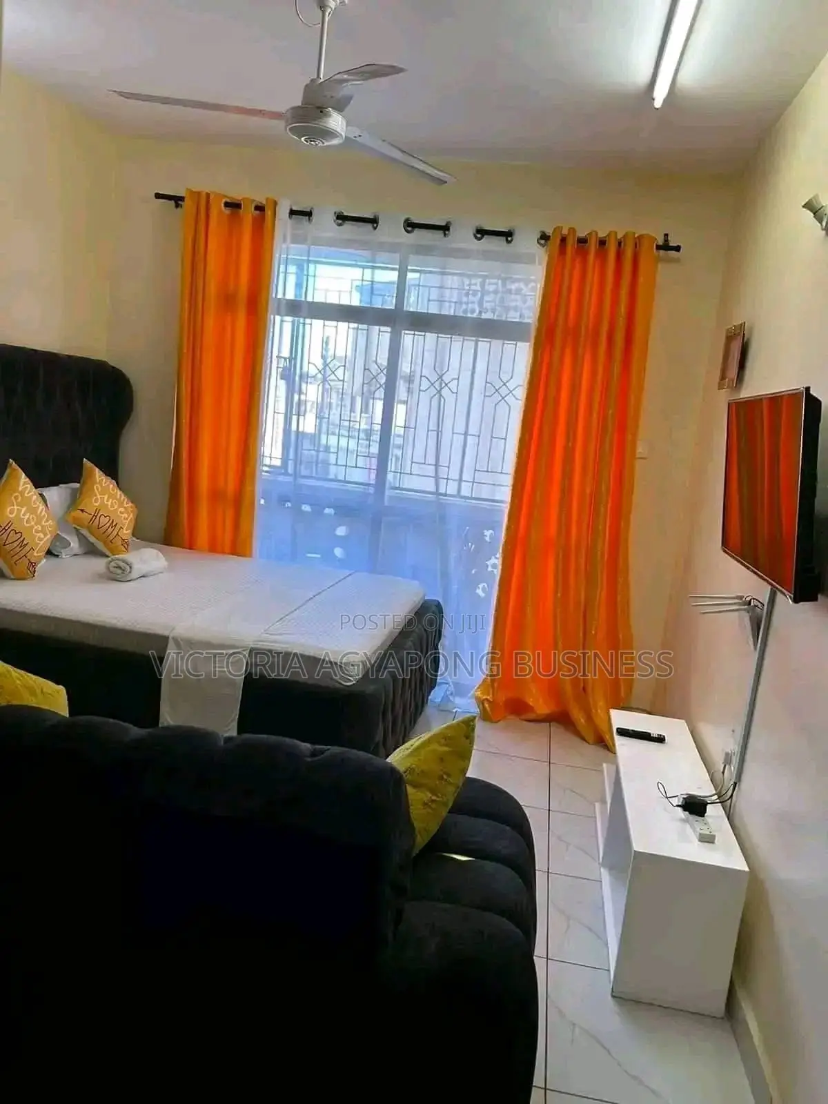 Beautiful Orange Curtains Available