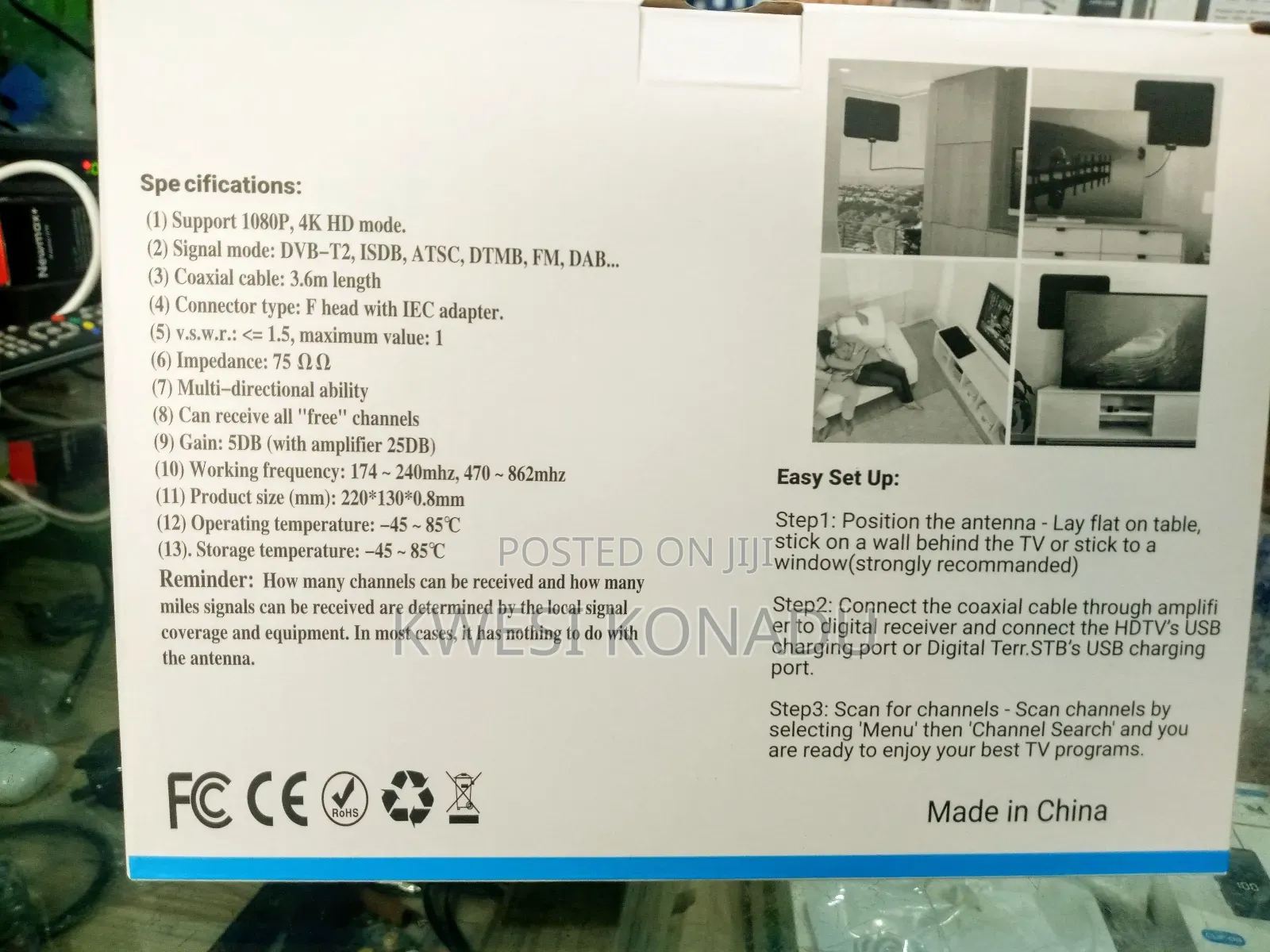 Tv Indoor Antenna