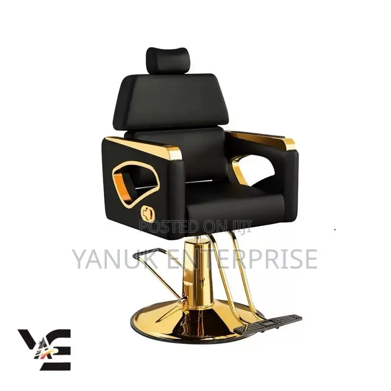 Gold Salon And Barbering Chair