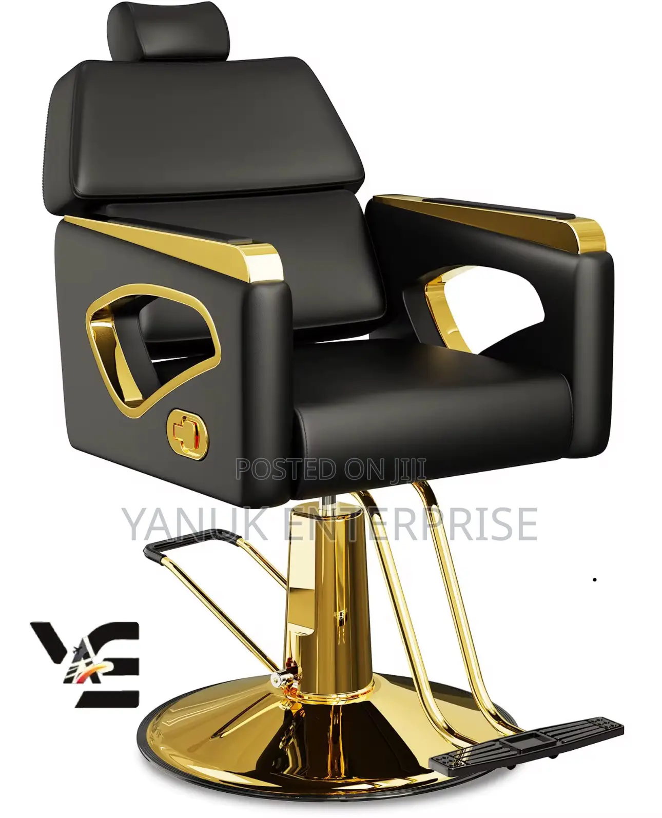 Gold Salon And Barbering Chair