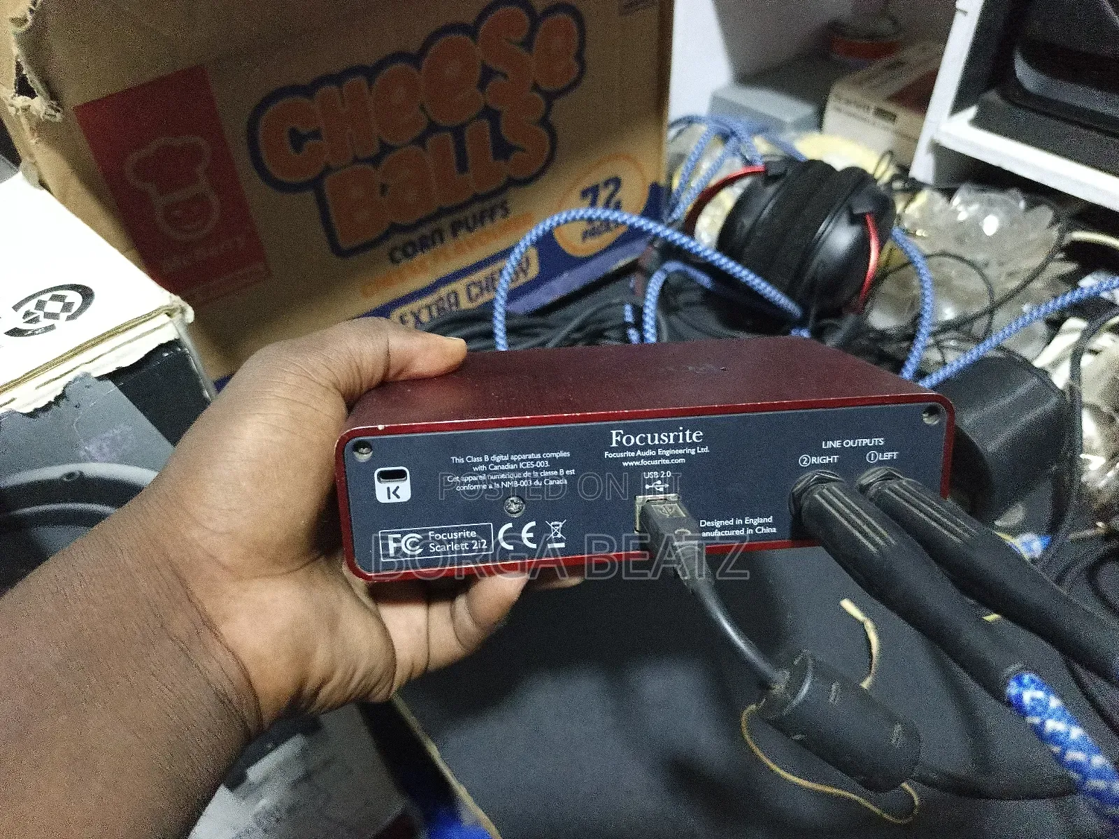 Focusrite 2i2 Scarlett Studio Soundcard