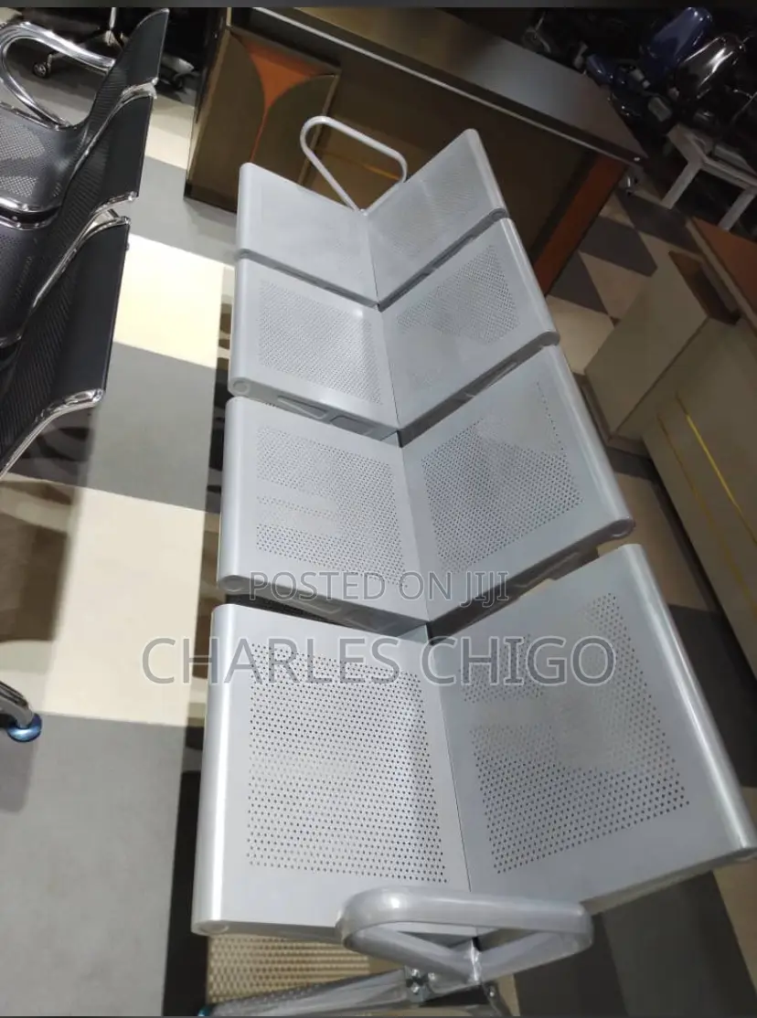 Heavy 4 in 1 Metallic Waiting Chair