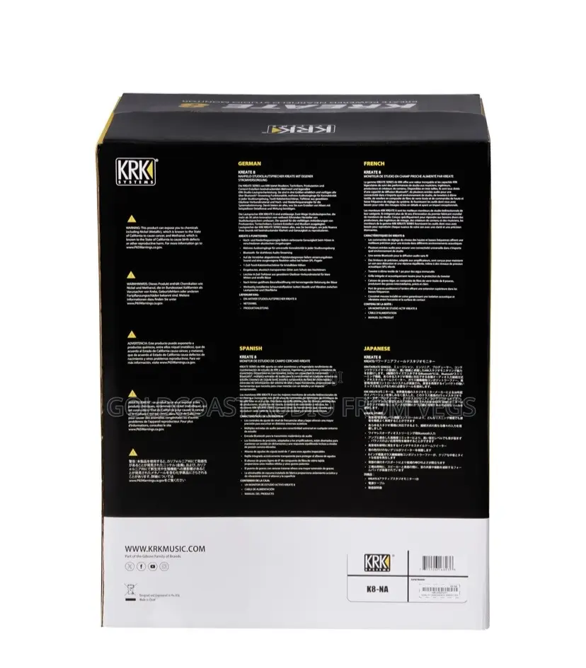 KRK Kreate 8 Active Studio Monitor With Bluetooth