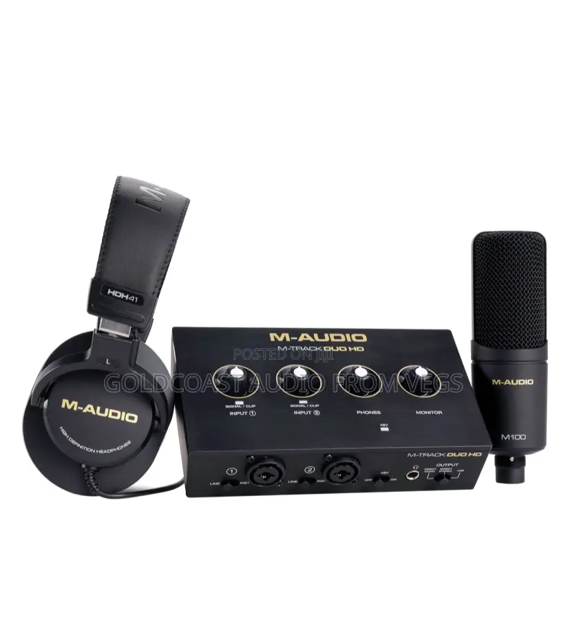 M-Audio M-Track Duo Hd Producer Pack