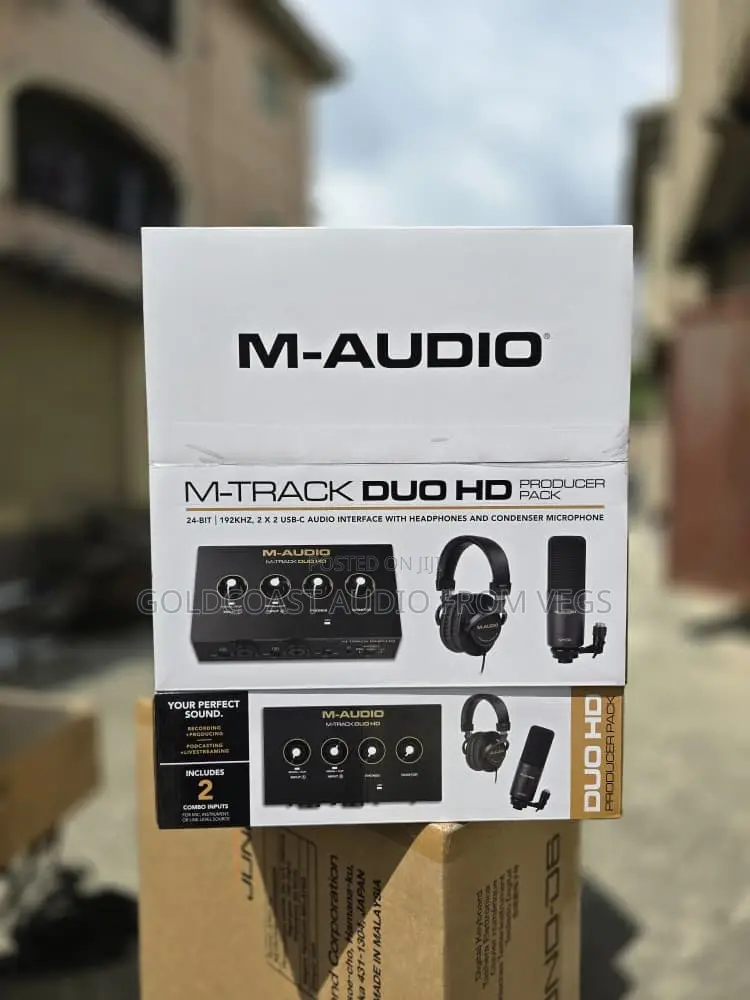 M-Audio M-Track Duo Hd Producer Pack