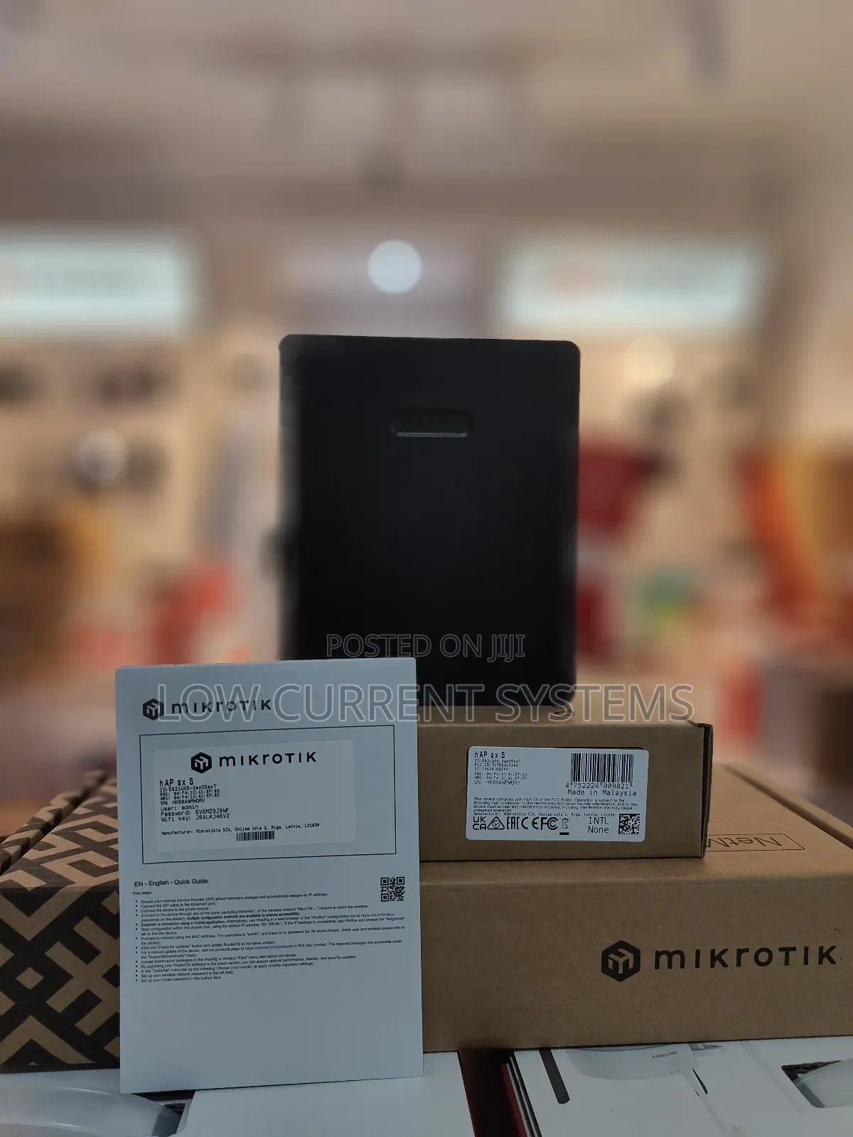 Mikrotik Billing System Router Board Wifi 6 for Small Hotspot Business