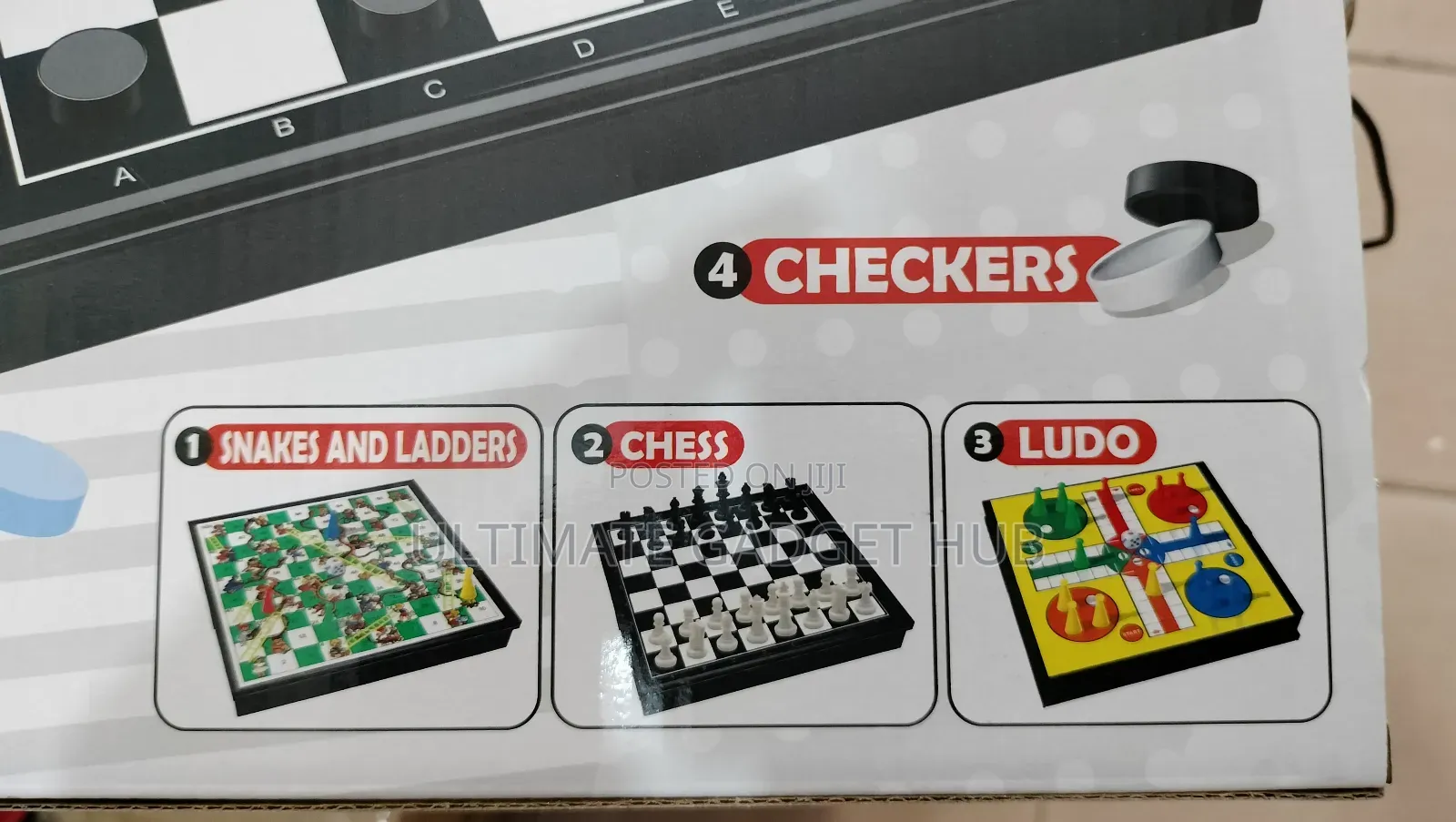 4 in 1 Board Game Set