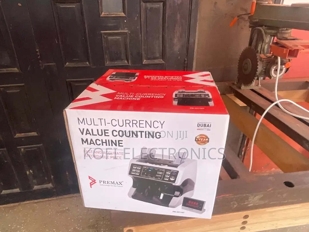 Premax Pm-Vc110t Multi-Currency Value Counting Machine Fast Accurate