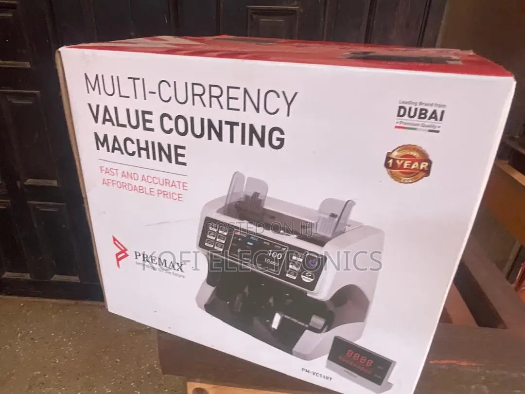 Premax Pm-Vc110t Currency Counting Machine Durable Design