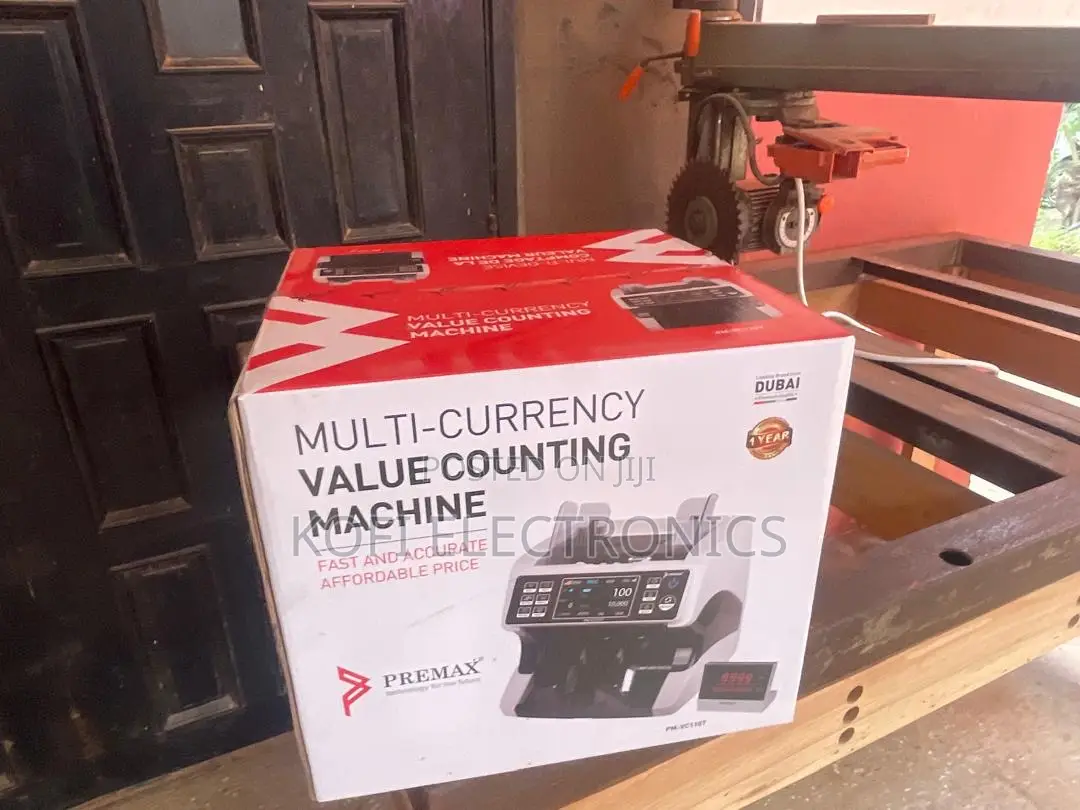 Premax Pm-Vct110 Multi-Currency Cash Counter Business Ready