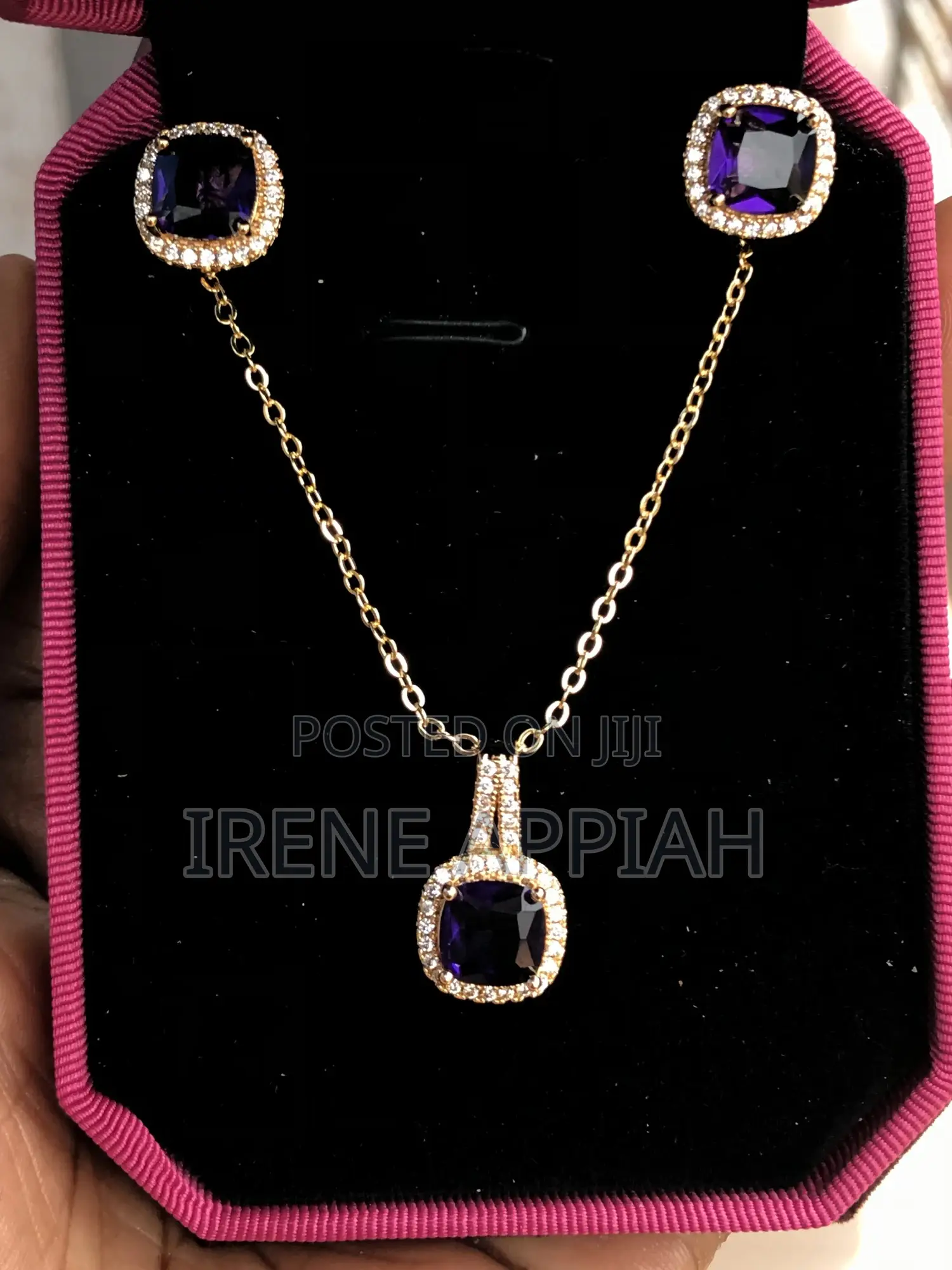 Boxed Necklaces With Earrings