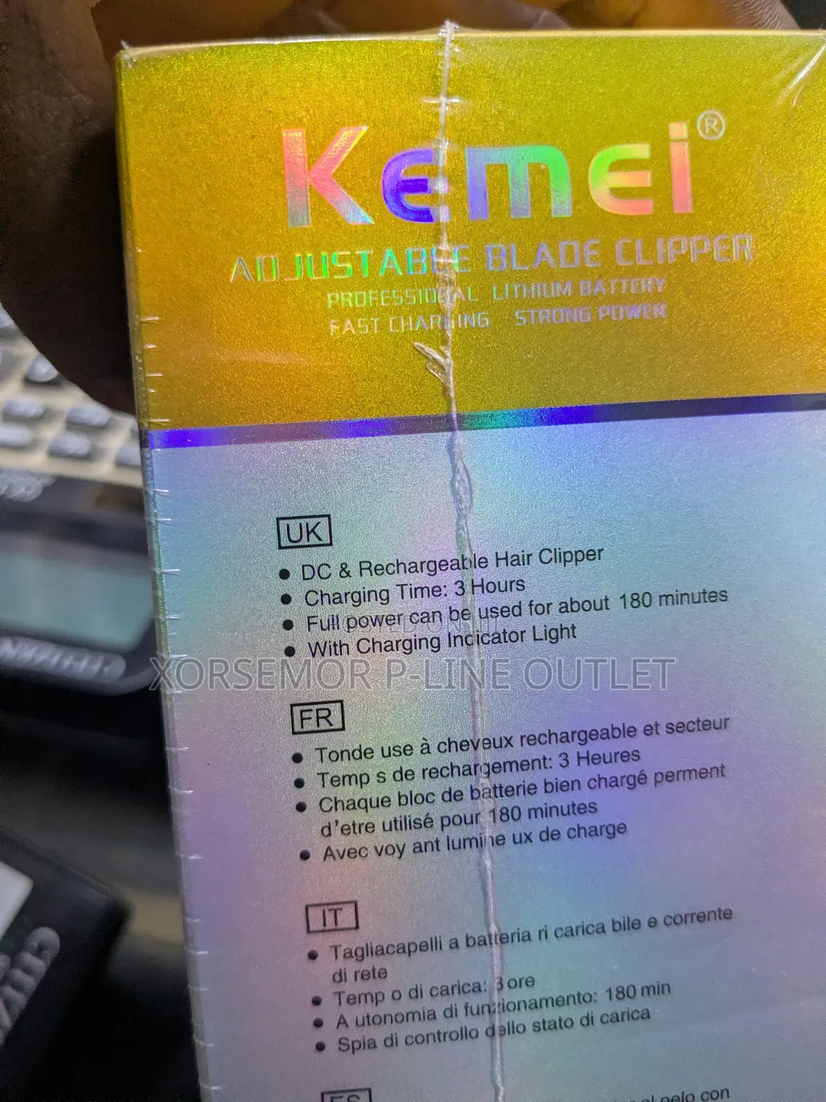 Kemei Rechargeable Km-2293 Clipper