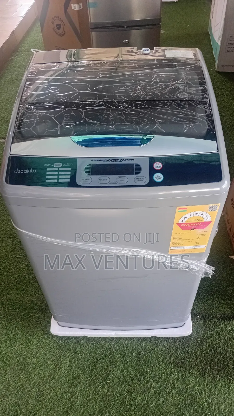 Heavy-Duty Decakila 7kg Washing Machine – Fast Sale