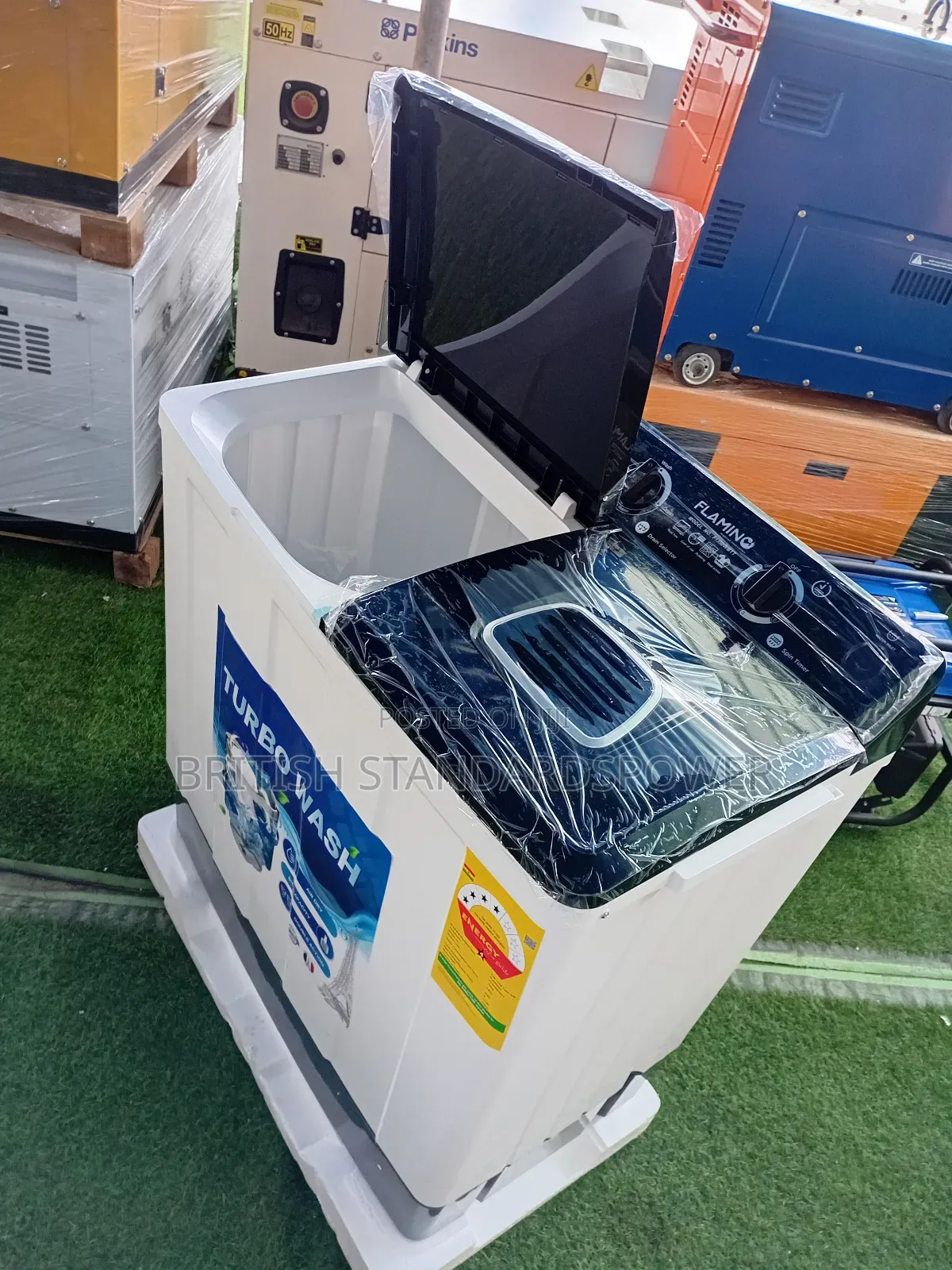 Flamino Sparkling Clean 12kg Flamino Semi Automatic Washing Machine