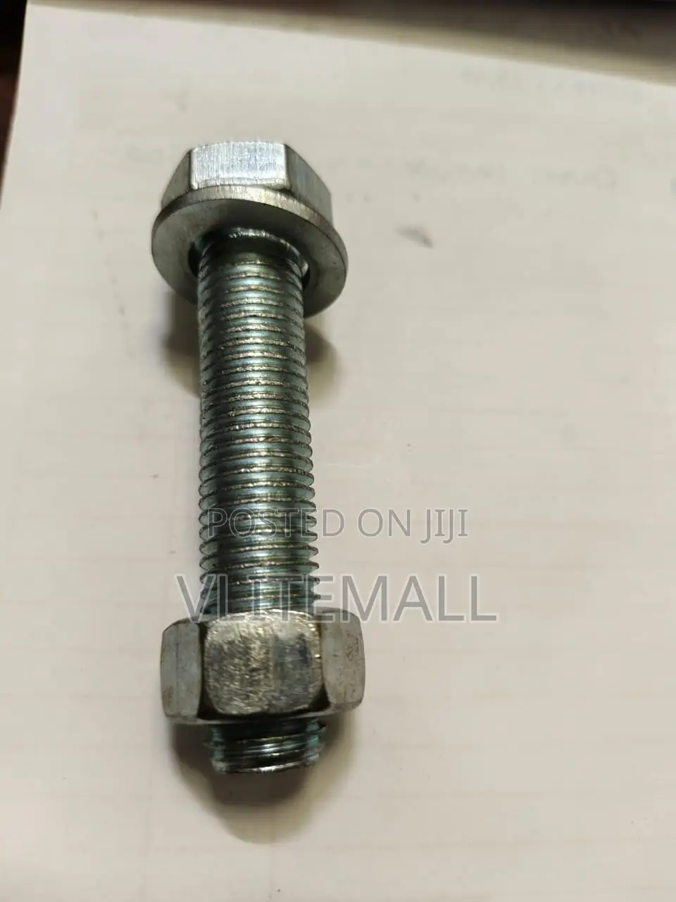 Carbon Steel Grade 8.8 M16 Bolts/Nuts/Spring Washer Full Tread, 80mm