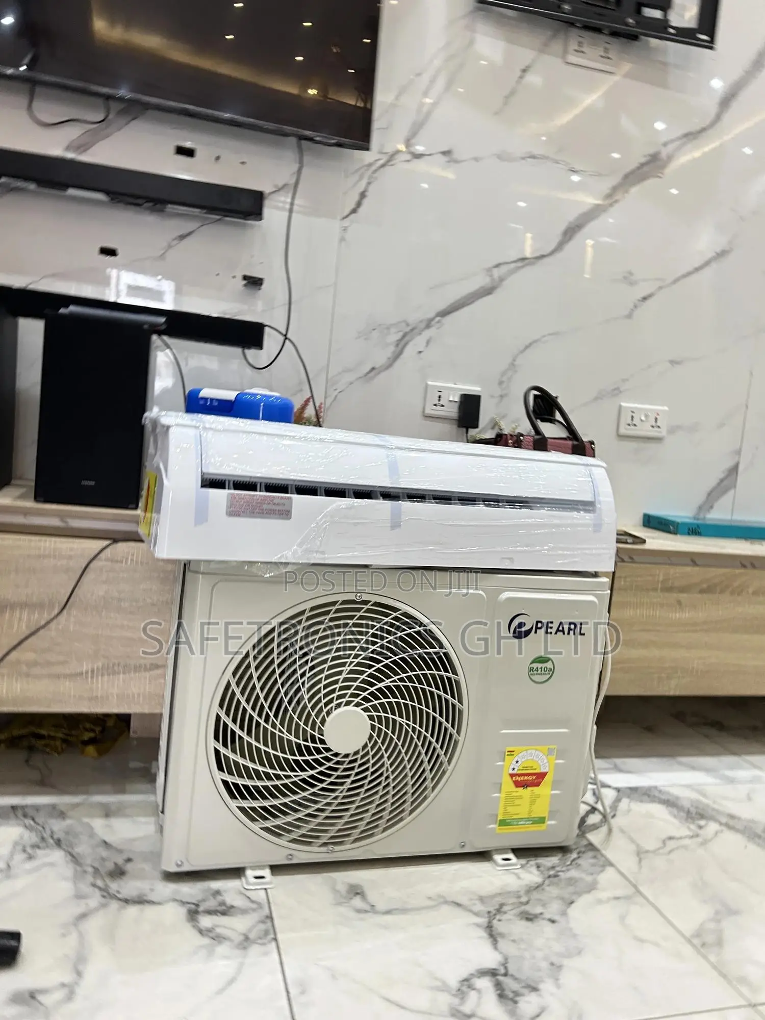 Shop Essential Best 2.0 Horsepower Pearl White Split R410a Ac