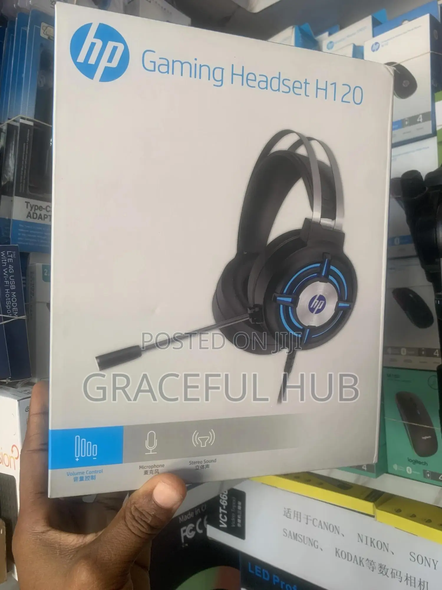 Hp Gaming Headset H120 + Mic