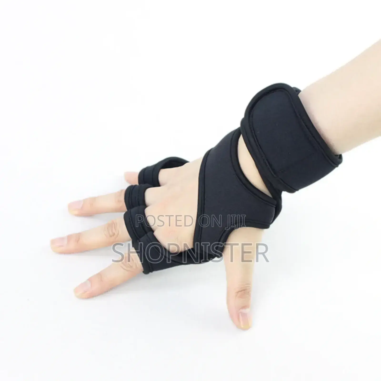 1 Pair Weight Lifting Gloves Cross Training Non-Slip Silicone Padding