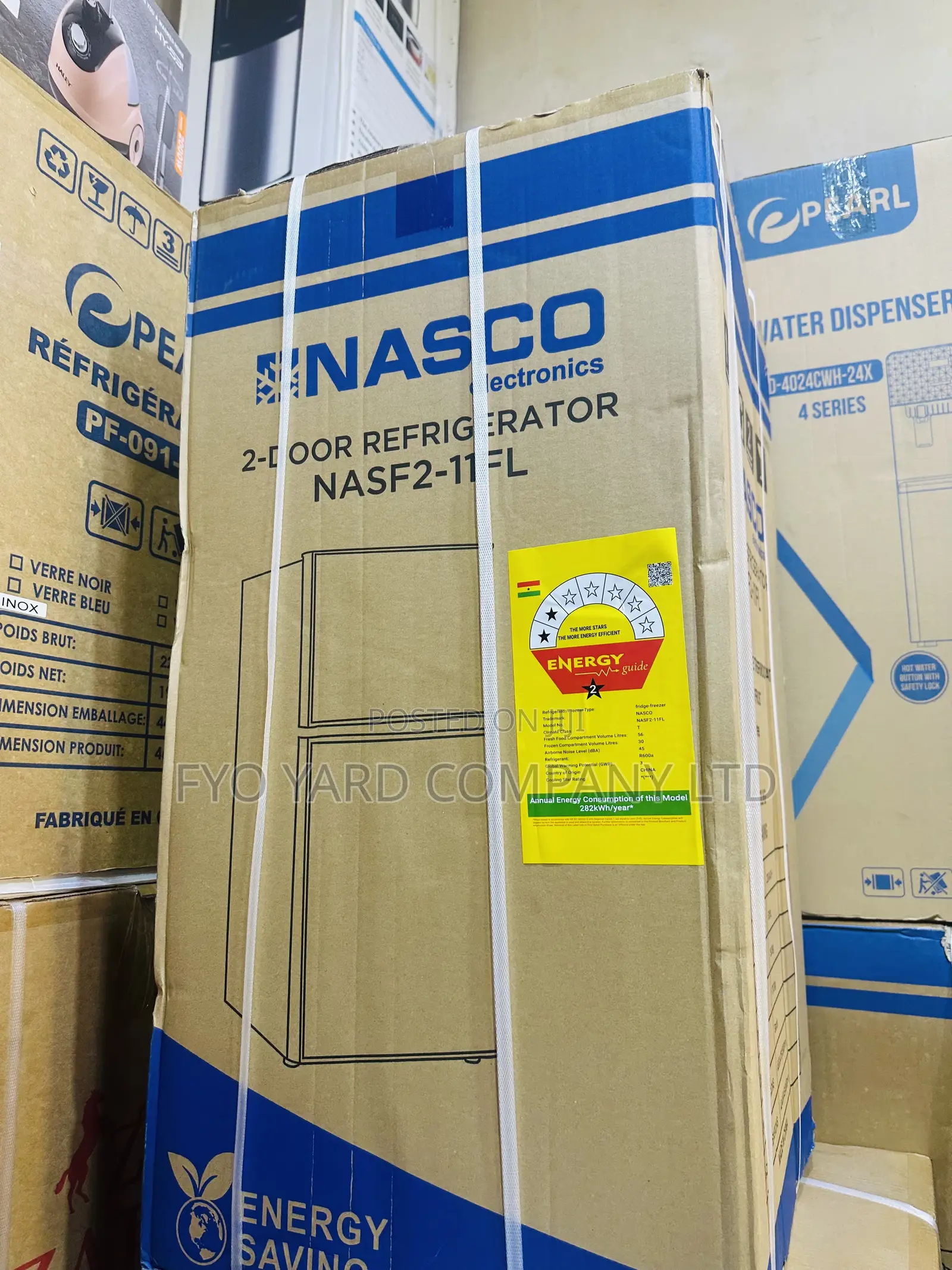 Best Energy Saving Nasco 2 Doors Table Top 86 L Fridge