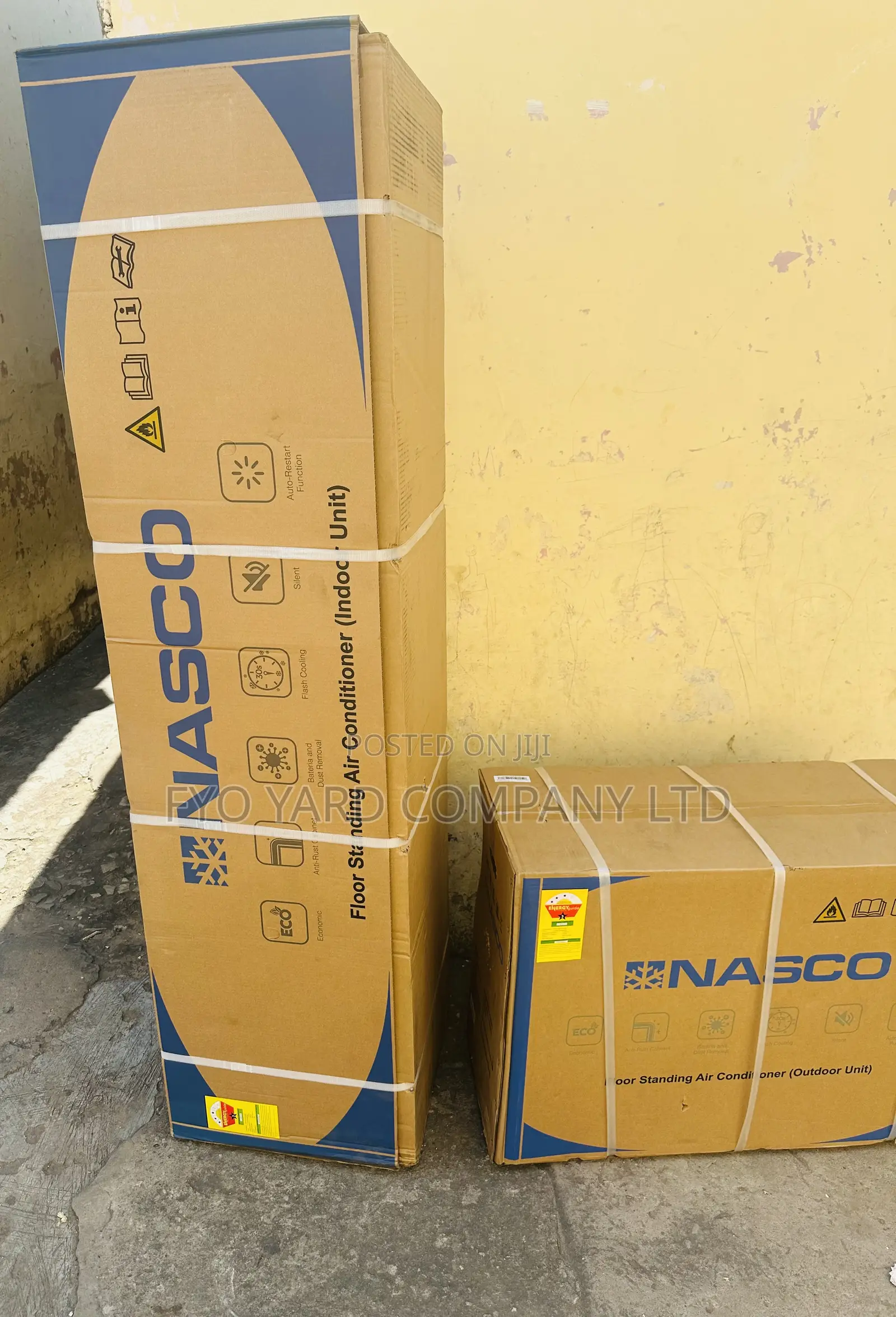 Nasco 2.5hp R32 Round Floor Standing Air Conditioner Nas-Tfs1-24n1