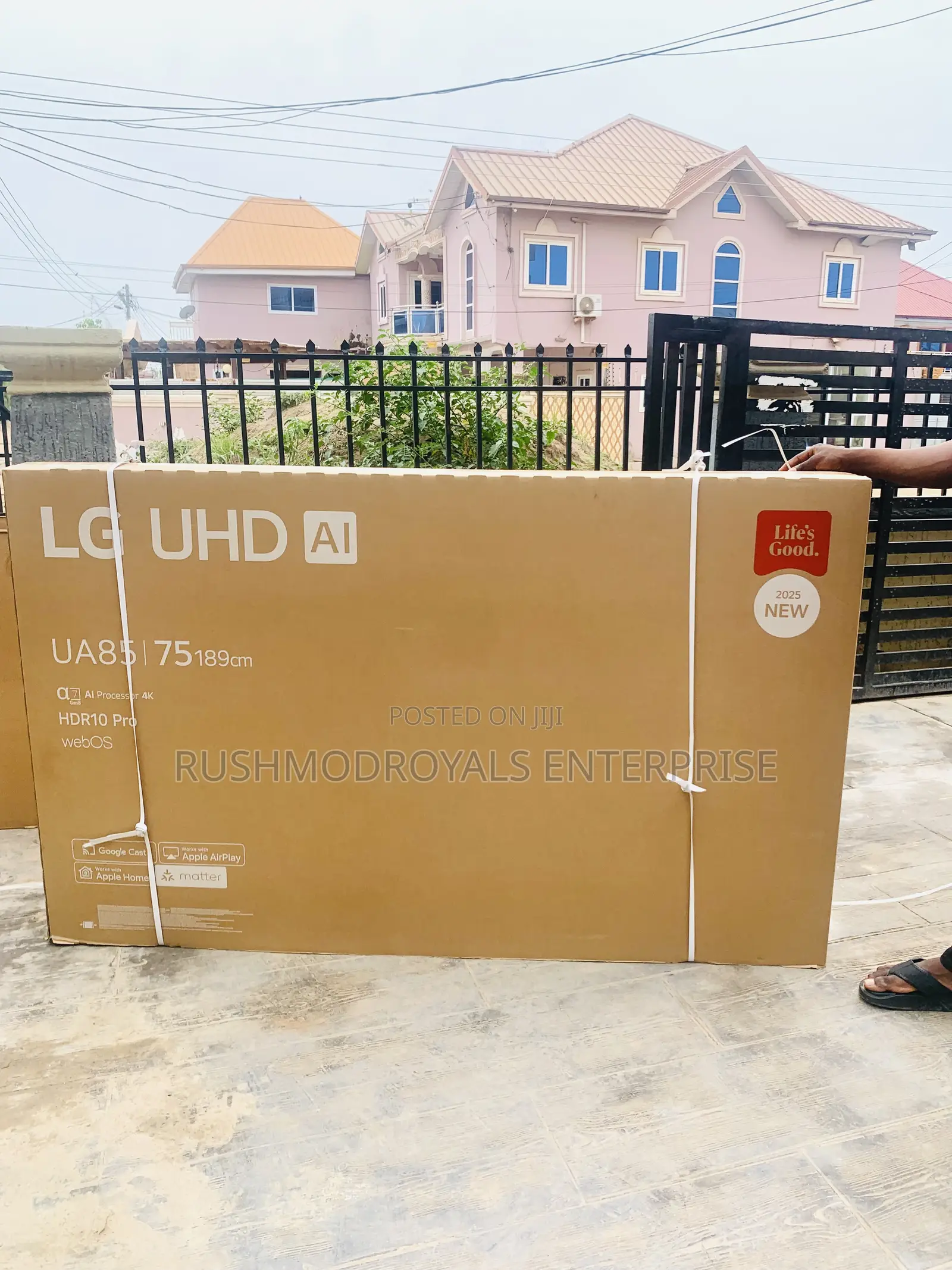 Lg Ua85 75” Uhd Smart Tv Immerse Entertainment